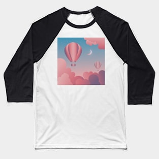 Hot Air Balloon Rides I Landscape Baseball T-Shirt